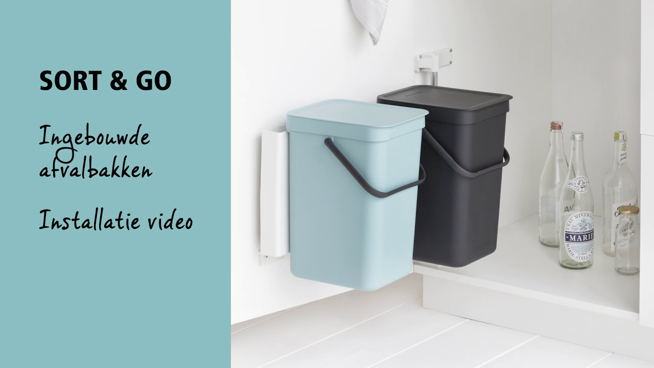 bonen openbaring Veilig Hoe Installeer je de Brabantia Sort & Go Afvalbakken? | Brabantia | -  YouTube