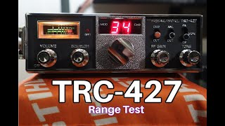 Realistic TRC 427 CB Radio Range & Power Test - Radio Shack cb Radio