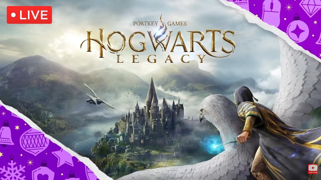 🔴LIVE - Exploring Hogwarts Legacy! 1st MYSTERY GAME  #4 Thanks Epic Games ❤️