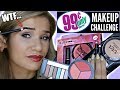 FULL FACE Using ONLY 99 CENTS STORE MAKEUP Challenge!