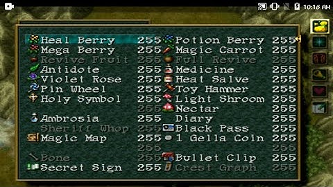 Wild Arms - PSX - Cheat Codes #emulator #cheatcodes