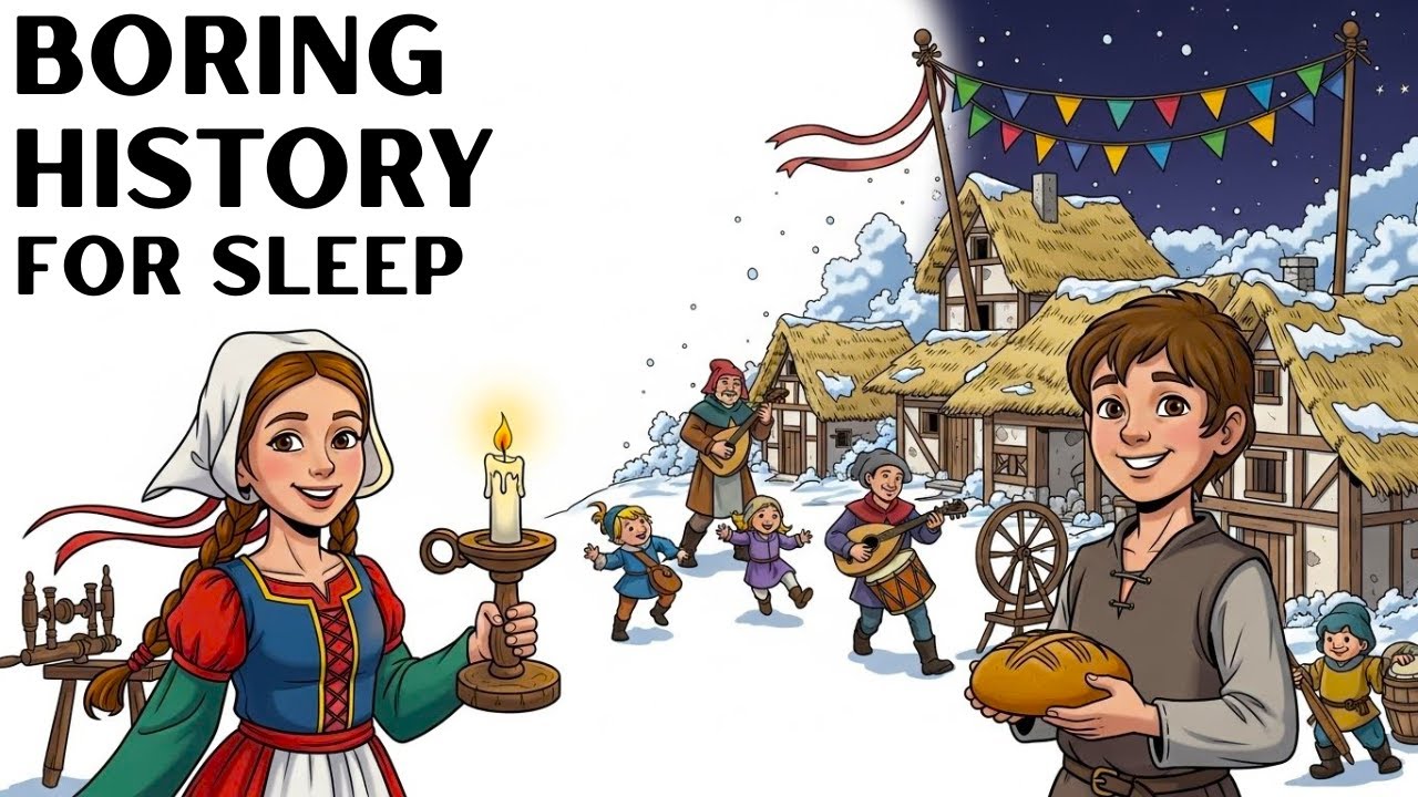 Daily Life in a Medieval Village 🏰 | Sleepy History | Boring History For Sleep