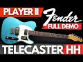 Електрогітара FENDER PLAYER II TELECASTER HH BLACK