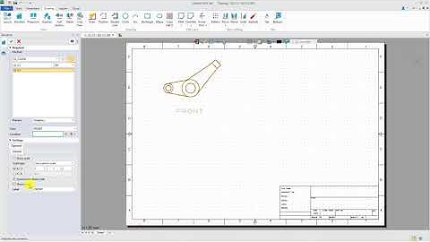 CADbro   New 2D Drawing Improvements   Projection View and Detail View  3D CAD Viewer
