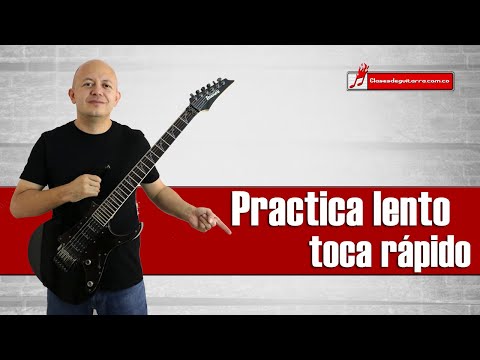 Video: Cómo Desarrollar La Velocidad De Tu Guitarra