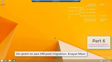 Part 6 - AWS Migration project step by step