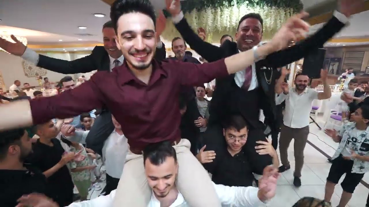 حفل زفاف العريس مصطفى ابن السيد عبد الله زعيرباني مع الفنان\عزيز نصر\ جزء