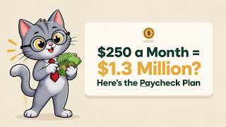 $250 a Month = $1.3 Million Here’s the Paycheck Plan