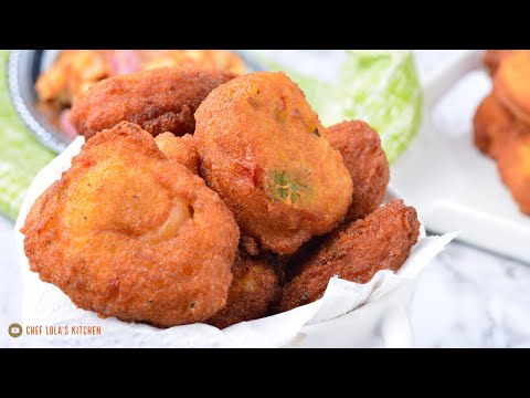 🍤 Shrimp Garlic Akara (Bean Cake)