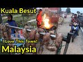 🇲🇾 15 HOUR STOPOVER IN KUALA BESUT | $2.41 ROADSIDE SAUSAGES | $0.47 SATAY GORANG & $0.24 CHICKEN!!