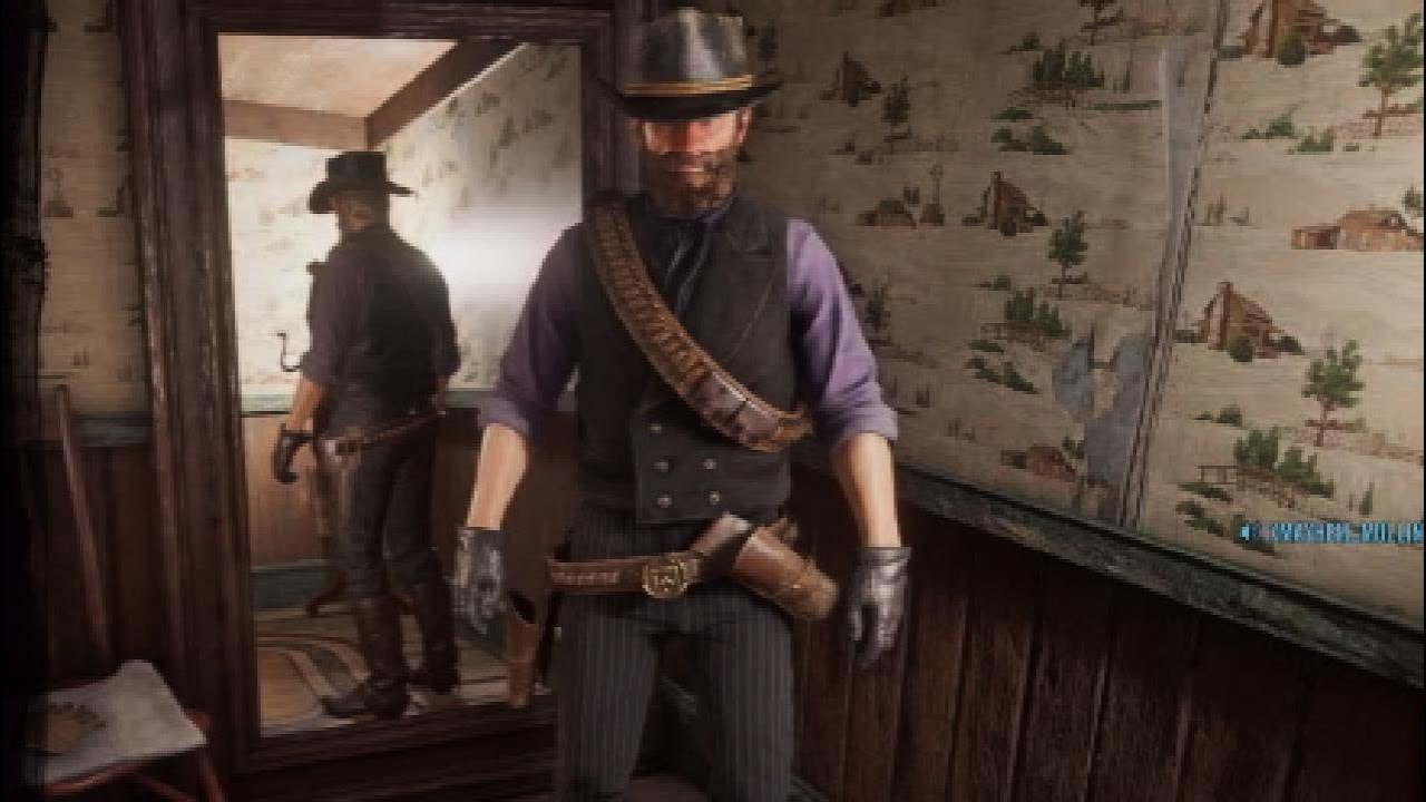 How To Recreate The U.S. Marshall Outfit From RDR1 In RDR2 Online - YouTube