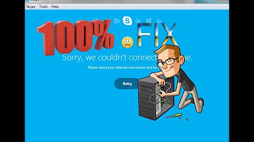 How to fix skype can