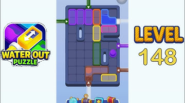 Water Out Puzzle Level 148 Walkthrough Solution