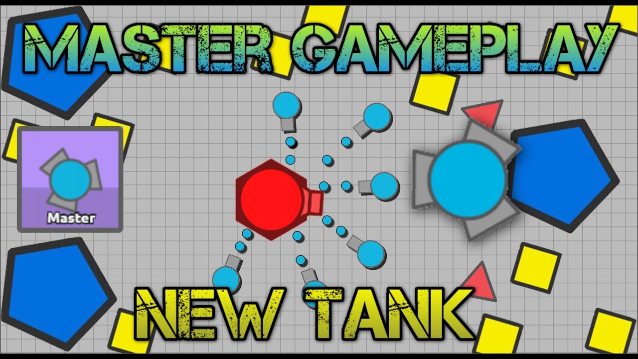 Factory / Master (NEW tank) Gameplay | Counter to Trappers | Diep.io