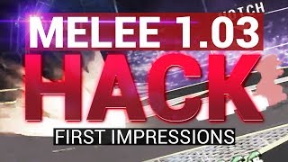 Leffen's first impressions on the Melee Memory Card Hack