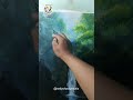 melukis pemandangan#art#drawing#painting#sketch#artist#shorts