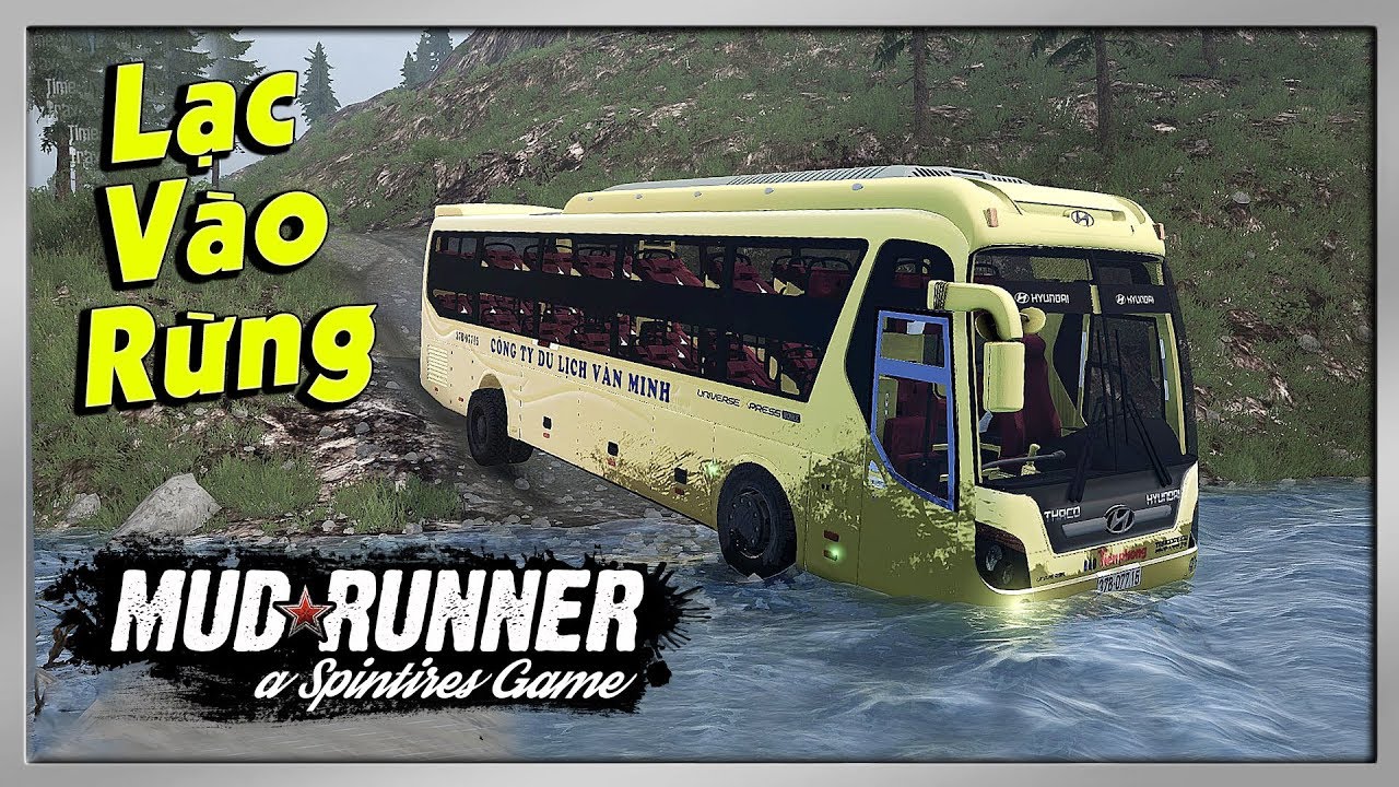 Xe Giường Nằm VĂN MINH Đi Lạc Vào Rừng | Spintires