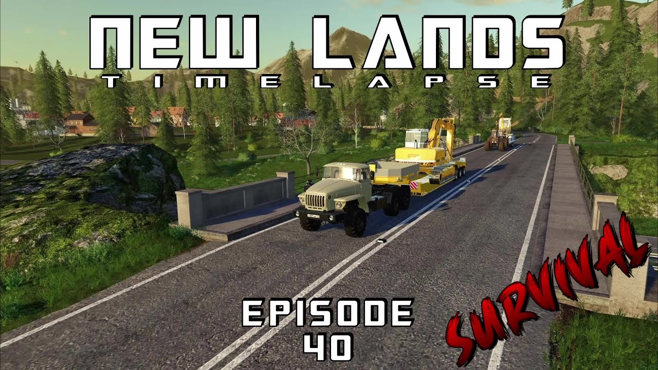Expanding To A New Part Of The Map | E40 | New Lands | FS19 Survival