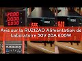 Avis sur la RUZIZAO Alimentation de Laboratoire 30V 20A 600W Haute Puissance Alimentation Stabilisée