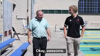 The Walk With Boys Water Player Beau Bradley 23 - Orange Lutheran High School