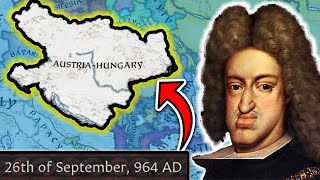 I formed AUSTRIA-HUNGARY 903 years early...