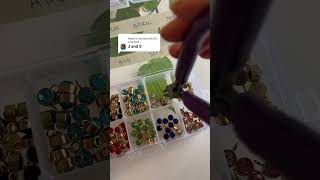 J + S initial necklace #personalizedjewelry #initialnecklace #giftsforher #giftideasforher #initialj