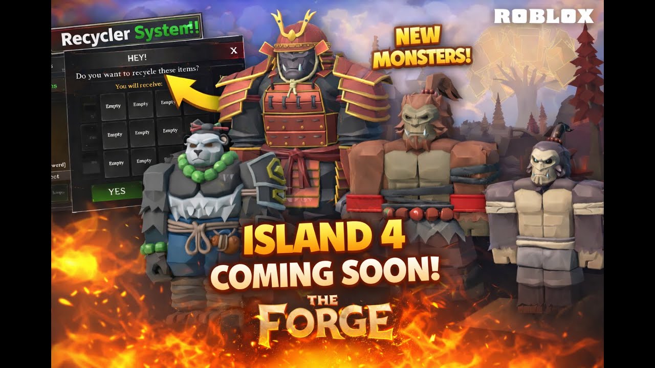 The Forge Roblox Live – Preparing for Island 4 Update