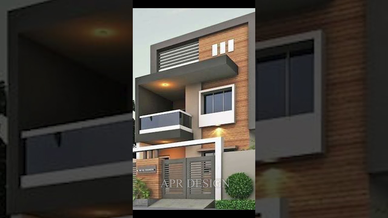Modern House Front Elevation Design 