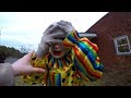 Unmasking the Scary Clown! Clown Attacks with Valentines Day Surprise!