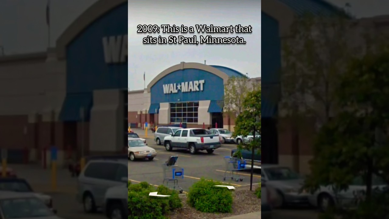 Evolution of an Abandoned Walmart Store in St Paul, Minnesota 