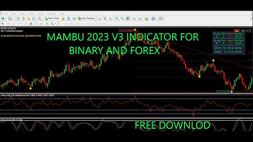 MAMBU 2023 V3 INDICATOR FOR BINARY AND MT4#forex #trading #freesignal #binaryoptions