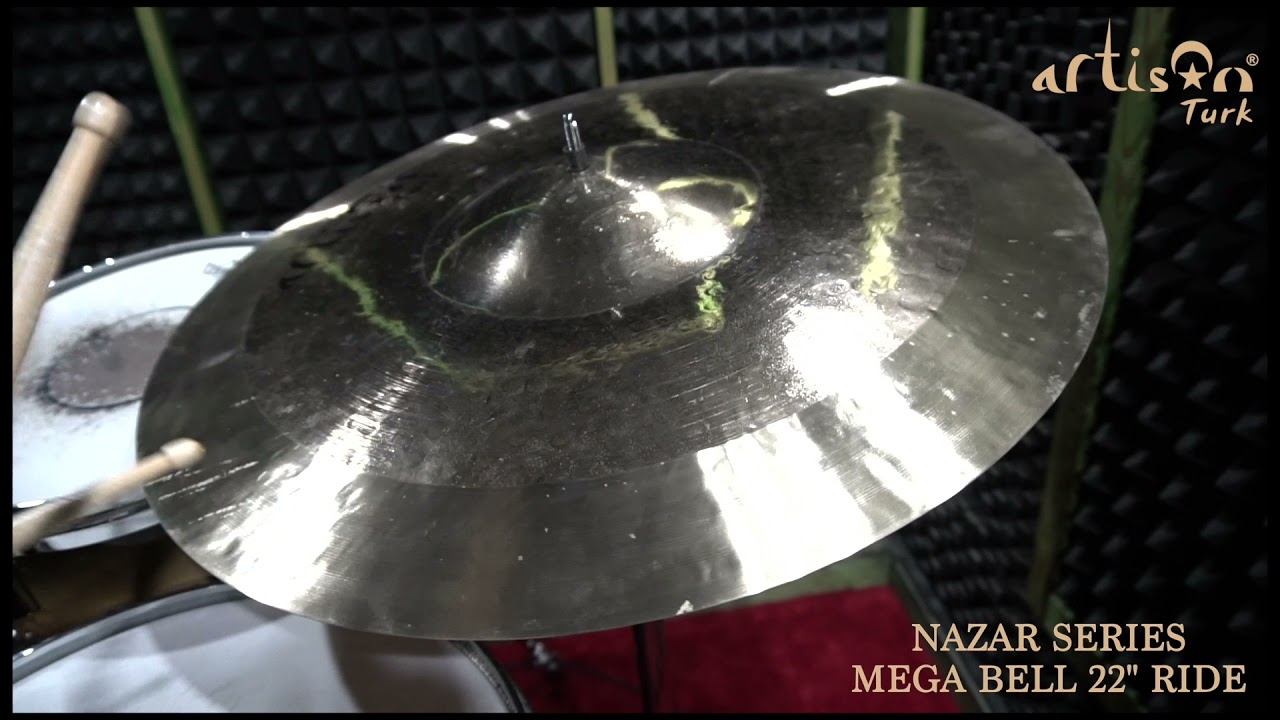 Artisan Turk Cymbals Nazar Series Mega Bell 22'' Ride