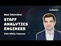 Real Interview Q&A for Staff Analytics Engineer #1 with Nikita Volynets | Surfalytics