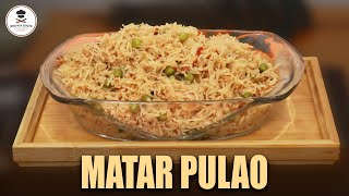 Best Matar Pulao Recipe | Winter Vegetarian Delight Matar Pulao | Rice with Green Peas | Brown Knife