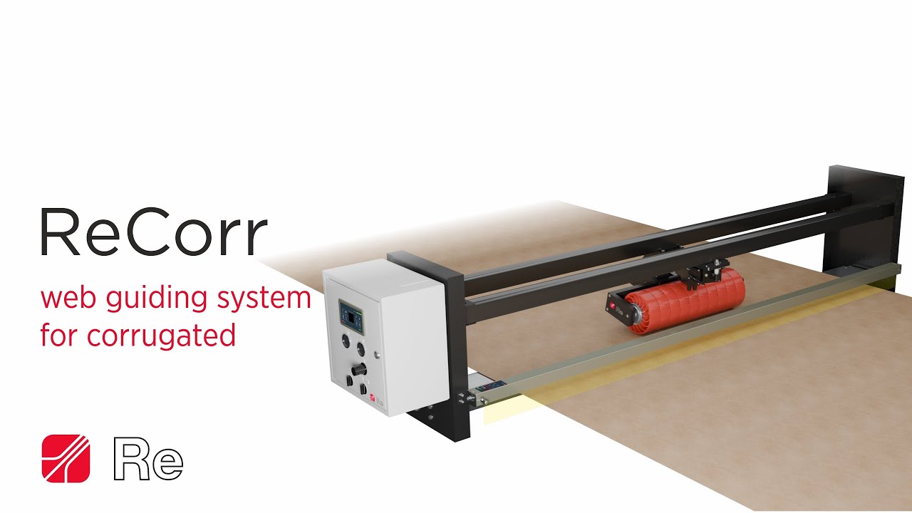Re SpA - ReCorr web guide system for corrugated