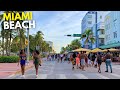 4K Labor Day Miami Beach Walk South Beach Ocean Drive Miami, FL