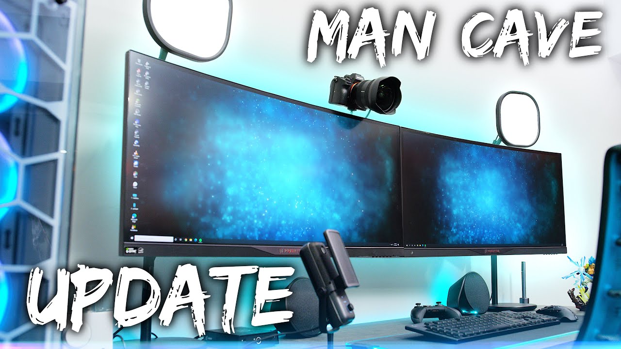 My Man Cave Update - New Streaming Setup!