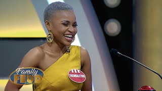 #GOALS on these LOCAL FEMALE CELEBRITIES!! | Family Feud South Africa