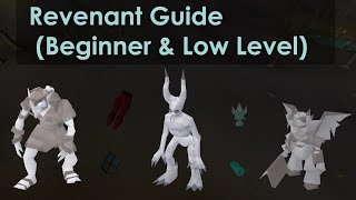 [OSRS] Beginner Friendly Revenant Cave Guide | Money Making Runescape