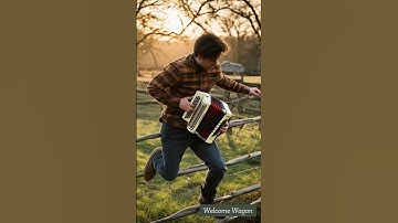 Funny built-in hand accordion #accordion #accordionplayer #accordéoniste #aiartwork #funny #playing