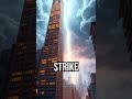 Lightning strikes twice! #lightning #science #funfact