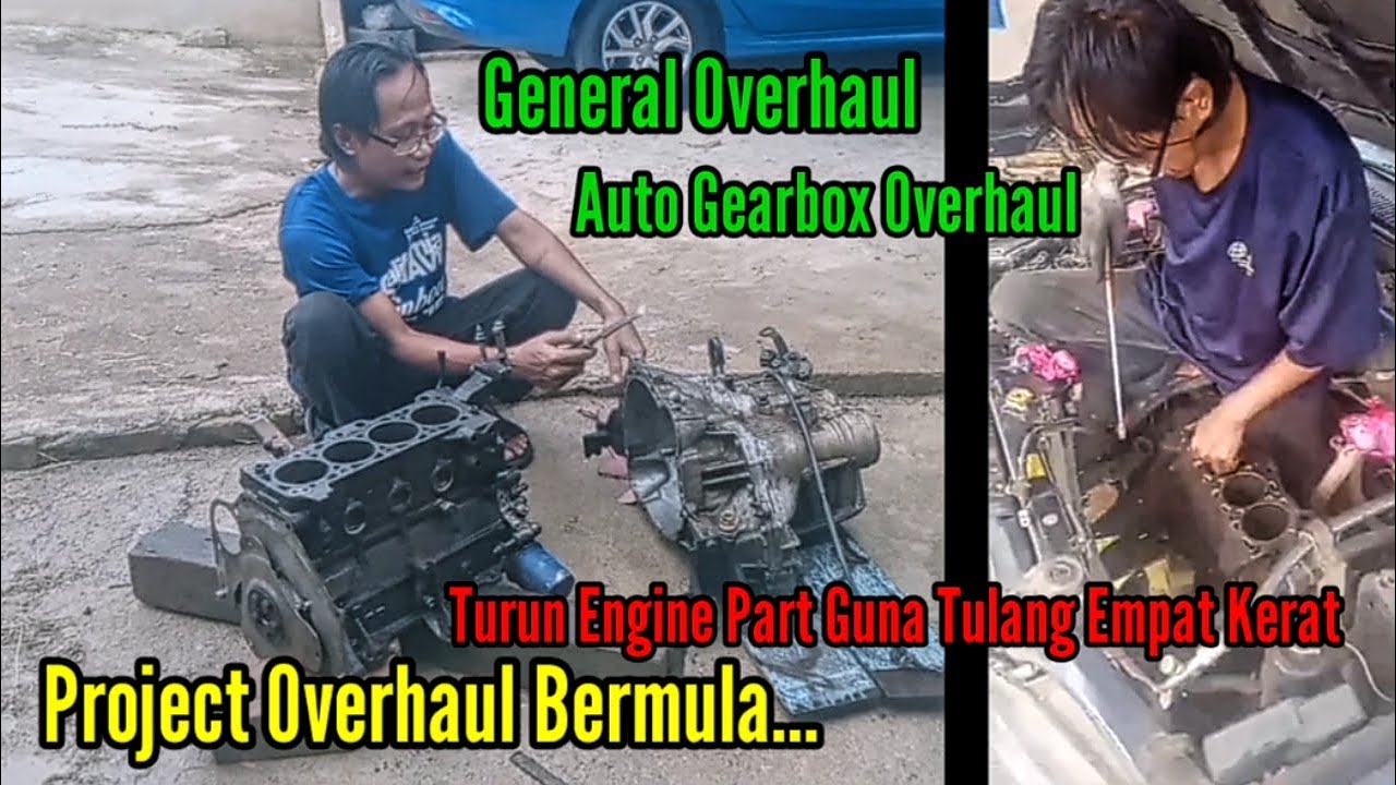 Project Overhaul Gearbox Auto Proton Wira 1.5 Bermula YouTube
