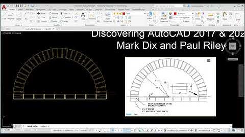 AutoCAD 2021_ Practice 10_Using Polar Array_ Hearth