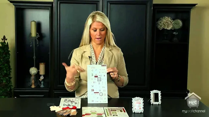Teresa Collins: Christmas Countdown Home Decor Frame