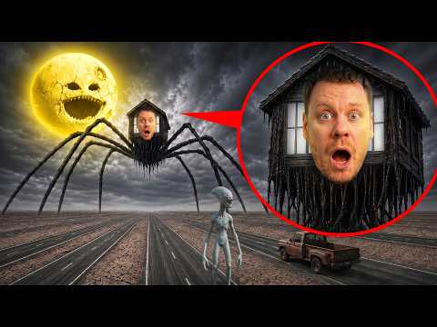 The Moon Humanoid has transformed into a House-Head! The Moon Monster Moon Wakes Up has attacked us!