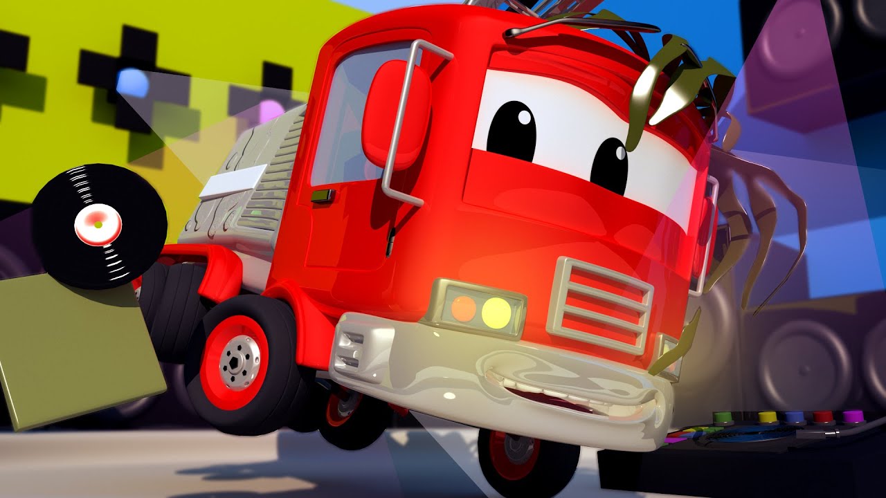 Frank is Rock'n Roll! - Tom the Tow Truck's Car Wash | Cars cartoons