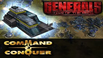 🔴C&C Generals Rise of the Reds | ECA vs Russia Hard AI | Clashing Grounds