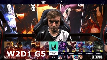 G2 eSports vs SK Gaming | Week 2 Day 1 S9 LEC Summer 2019 | G2 vs SK W2D1