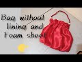 DIY Satin Bag Making | Easy Sewing Tutorial for Beginners" 👜😍 | #youtube #viralvideo #trending #yt
