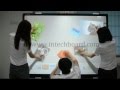 10-point writing capacitive interactive whiteboard from INTECH
